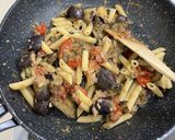 なすとトマトのパスタ作り方9写真
