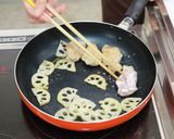 れんこんときのこのクリームペンネ作り方2写真
