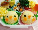 簡単キャラ弁☆ピヨちゃん弁当♪作り方5写真