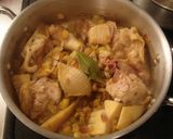 骨付き鶏肉のグリーンカレー作り方7写真