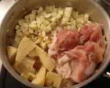 骨付き鶏肉のグリーンカレー作り方6写真