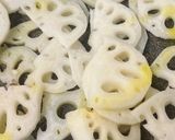 れんこんと油揚げの焦がし醤油作り方2写真