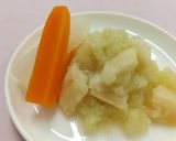 【離乳食】とろとろきゃべつと麩の煮物作り方6写真
