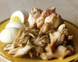 基本の和食★手羽元と舞茸の煮物★ゆで卵作り方7写真