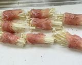 豚肉とエノキの照り焼きロール作り方4写真