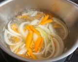 ささみのゆで汁でクッパ作り方3写真