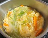 ささみのゆで汁でクッパ作り方4写真