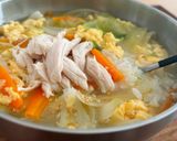 ささみのゆで汁でクッパ作り方5写真