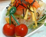 可愛い！チラシ寿司☆おひな祭りにどうぞ☆作り方10写真