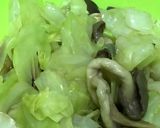 副菜キャベツとしめじのからしめんつゆ和え作り方6写真