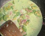 アボカドとベーコンのクリームパスタ作り方7写真