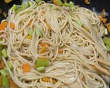 アスパラ人参玉ねぎのたらこ洋風パスタ作り方6写真