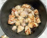 鶏切り落とし肉と長ネギのニンニク中華炒め作り方3写真
