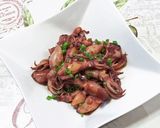 小ヤリイカの煮付け作り方5写真