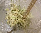 しょうがとズッキーニとたまねぎのかき揚げ作り方2写真
