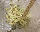 しょうがとズッキーニとたまねぎのかき揚げ作り方2写真