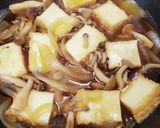 厚揚げきのこあんかけ風作り方6写真