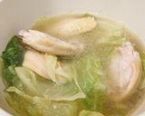 手羽先とキャベツのスープ作り方2写真