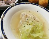 手羽先とキャベツのスープ作り方3写真
