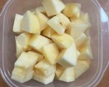 電子レンジで簡単!りんごの甘酒コンポート作り方2写真