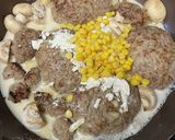 チーズハンバーグ　チーズソース作り方8写真