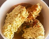 辛ラーメンペペロンチーノ作り方3写真