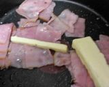 舞茸とベーコンの豆乳味噌スープ作り方3写真