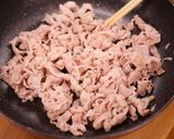 なすと豚肉と長ねぎの甘辛ヤンニョム炒め作り方3写真