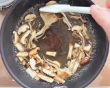 香ばしきのこソースで食べる豆腐ステーキ作り方6写真