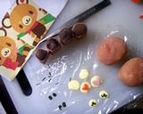 キャラ弁☆ひな祭り☆てのりくま作り方3写真