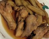 手羽元とごぼうの炊いたん作り方4写真