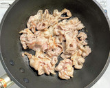町中華の豚バラ肉とシメジの中華炒め作り方3写真