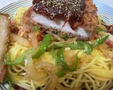 あんかけ味噌カツスパ作り方8写真