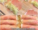 茹でキャベツの生ハム巻き作り方5写真