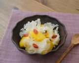 【薬膳】桃と白きくらげのコンポート作り方4写真