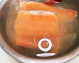 秋鮭のこんぶ茶塩焼き＋溶かしバターレモン作り方5写真