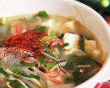 プルプル♪ライスペーパー入り豆腐スープ作り方7写真