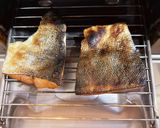 秋鮭のこんぶ茶塩焼き＋溶かしバターレモン作り方10写真