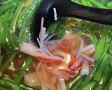 ふわとろ熱々!ニラ玉スープ作り方8写真