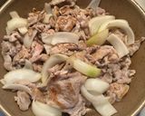 豚こまと大葉のポン酢生姜焼き作り方2写真