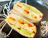 うま〜い!コブサラダのホットサンド作り方11写真