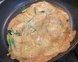 米粉のニラ焼き作り方2写真