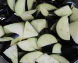 茄子と卵の塩炒め作り方1写真