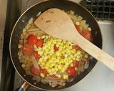 超簡単☆ピリ辛スパニッシュオムレツ♪♪作り方3写真