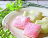 ライスペーパーで♪カラフル生大福♪作り方9写真