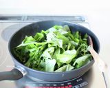 簡単手軽な【空芯菜のぽん酢炒め】作り方4写真