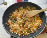 彩り野菜のキーマカレー作り方3写真