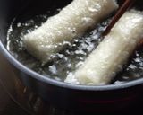 簡単！ライスペーパーで♪チーズハットグ作り方7写真
