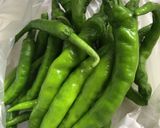 甘辛 ご飯のお供　青唐辛子の甘味噌作り方1写真