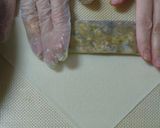 ひじき入りかぼちゃ春巻き★和風コロッケ風作り方9写真